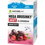 NatureVia Mega Brusinky Akut 15 cps.