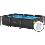 VirtuFit Rectangular Swimmingpool černý…
