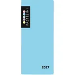 PASTELINI Diář PVC měsíční 7,7 x 17,8…