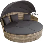 13dílné multifunkční zahradní sofa +…