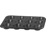 MagicHome Forma na muffiny 35 cm černá