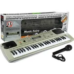 LEAN Toys MQ807 klávesy s mikrofonem