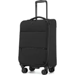 Kono Lehký softshellový kufr 59 cm černý