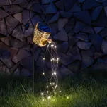 Solární LED konev s tekoucí vodou na…