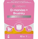 Livsane D-manóza + brusinky v prášku
