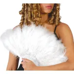 Fiestas Guirca Vějíř péřový 25 cm bílý
