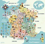 Vilac Mapa Francie 92 dílků