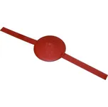 Kovopant Víčko na kunu červené 100 mm