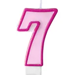 PartyDeco Narozeninová svíčka 7 7 cm…