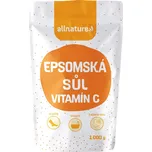 Allnature Epsomská sůl s vitamínem C 1…