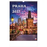 Helma365 Nástěnný kalendář Praha 2027