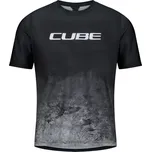 Cube MTB Jersey Moonstone S/S černý/šedý