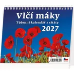 Helma365 Stolní kalendář Vlčí máky 2027