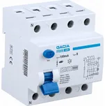 GACIA PR8HM 4P 40A 100mA B bílý