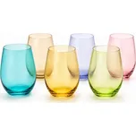 Crystal Bohemia Mergus Color 560 ml 6 ks
