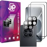 JP Combo Pack sada 2 tvrzených skel a 2…