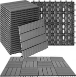 tectake Tegulas 31 x 31 cm 22 ks šedá