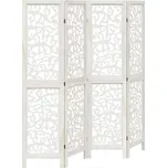 vidaXL 358738 140–145 x 180 cm bílý