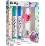Create It! Sada laků a Nail Art markerů…