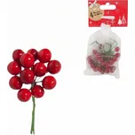 Vánoční dekorace na drátku Berries 9 cm…