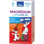 Vitar Kids Magnézium + B6 malina/višeň…