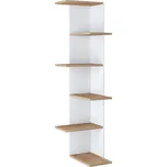VCM Balos XL 140 x 37 x 37 cm bílá/dub…