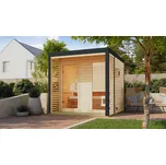 Karibu Holztechnik Ares 2 Natur/Antracit