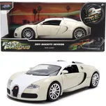 Jada F&F 2011 Bugatti Veyron 1:24 bílé