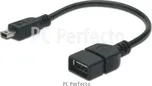 Kabel USB 2.0, USB mini B/USB zásuvka…