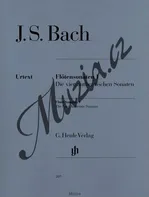 Bach Johann Sebastian | Sonáty pro příčnou flétnu - Sešit 1 | Noty