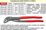 8701180 Siko kleště Knipex COBRA 180mm