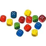 Kostky hrací lisované 16 mm