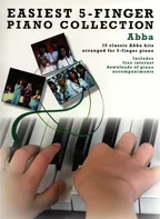 EASIEST 5-FINGER PIANO COLLECTION - ABBA