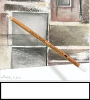 Umělecký suchý pastel v tužce CRETACOLOR WHITE PASTEL II - střední - bílý