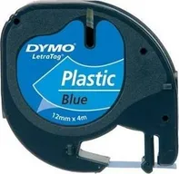 Páska Dymo LetraTag 12mm x 4m plastová modrá