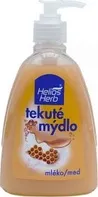 Helios herb Mléko - Med tekuté mýdlo 500 ml