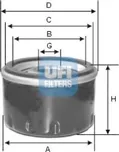 Olejový filtr UFI (23.470.00)