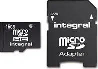Integral UltimaPro Micro SDHC 16GB Class 10 + SD adaptér