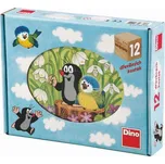 Dino Kubus dřevěné kostky 12 ks