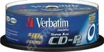Verbatim CD-R 80 52x Cryst spindl 25…