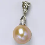 Stříbrný přívěšek, přírodní perla,…