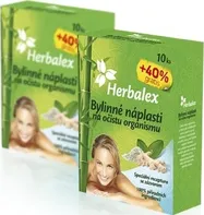 Herbalex bylinné detoxikační náplasti 10ks + 40% gratis
