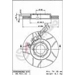 Brzdové kotouče BREMBO MAX (09.7011.75)