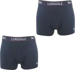 Lonsdale 2 Pack Trunk Mens Navy
