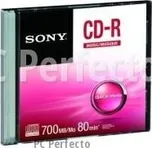 Sony CD-R 700 MB slim case 48x 1 ks