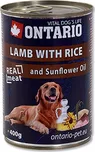 Ontario konzerva Lamb/Rice/Sunflower Oil