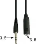 Prodlužovací kabel JACK 3,5mm, délka 1m