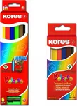 Pastelky trojhranné Kores Jumbo 6 ks s…