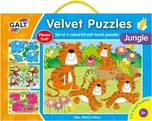 GALT Sametové puzzle 4v1 - džungle