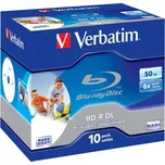 Verbatim BD-R DualLayer 50GB 6x jewel…